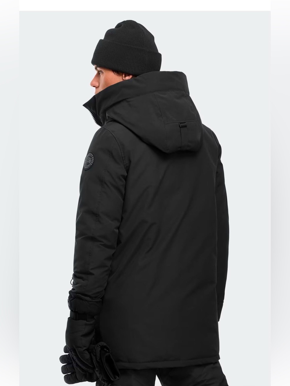 Canada Goose Langford Parka Black Disk - Picture 9 of 9